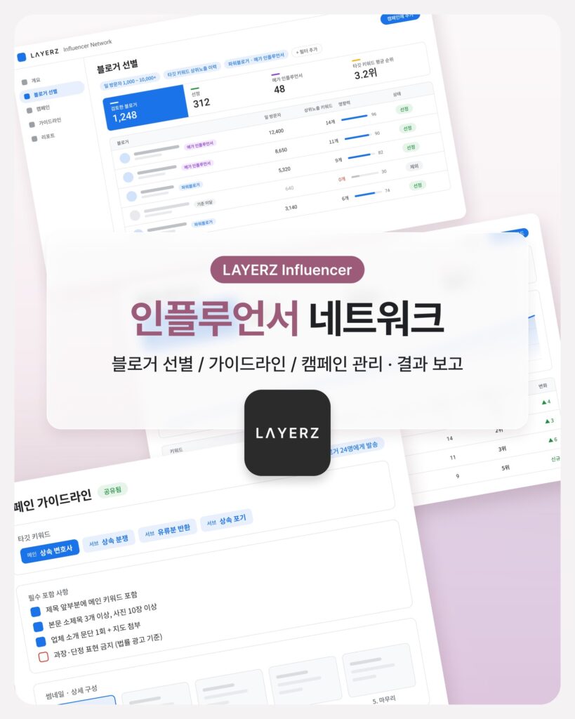 인플루언서 네트워크 썸네일